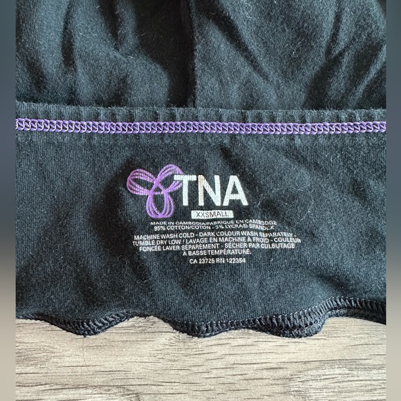 XXSmall Black TNA tights - Picture 3 of 3